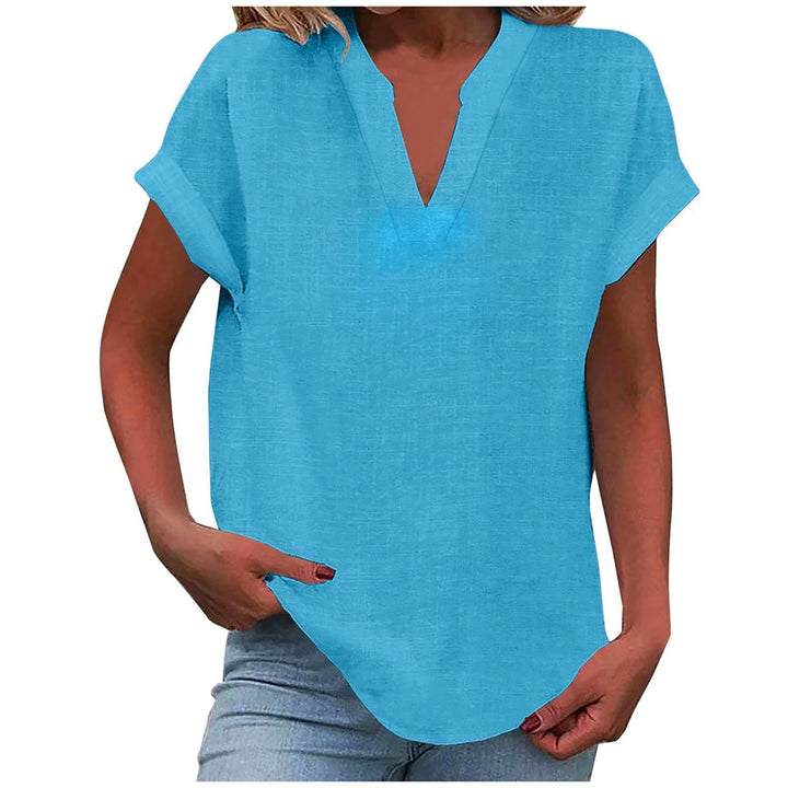 Xavinah | V-Neck Blouse