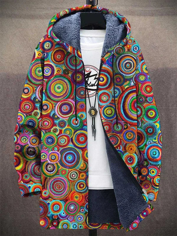 Emily - Luxury, artistically inspired zip-up hoodie