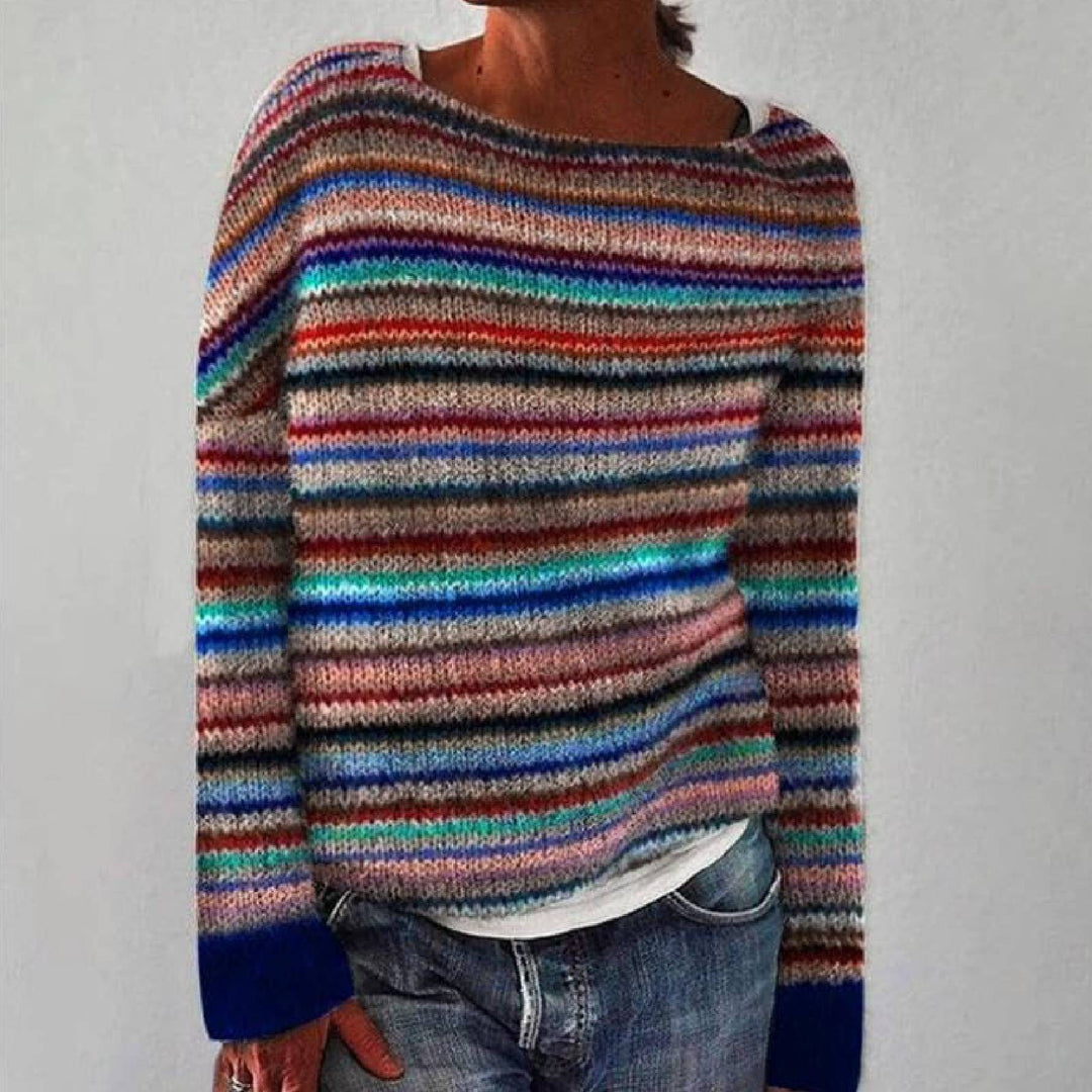 Lorraine - Retro Scandinavian knitted sweater