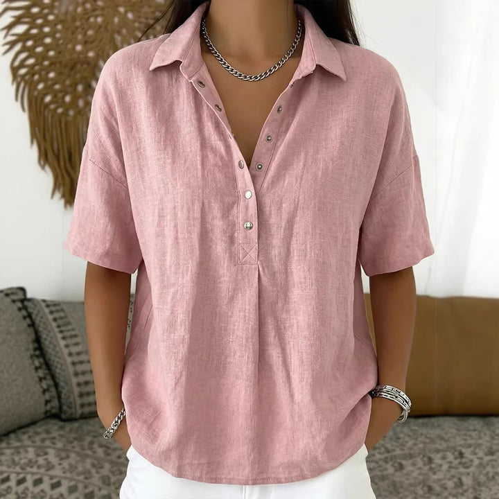 Willow | Blouse with Collar and Button
