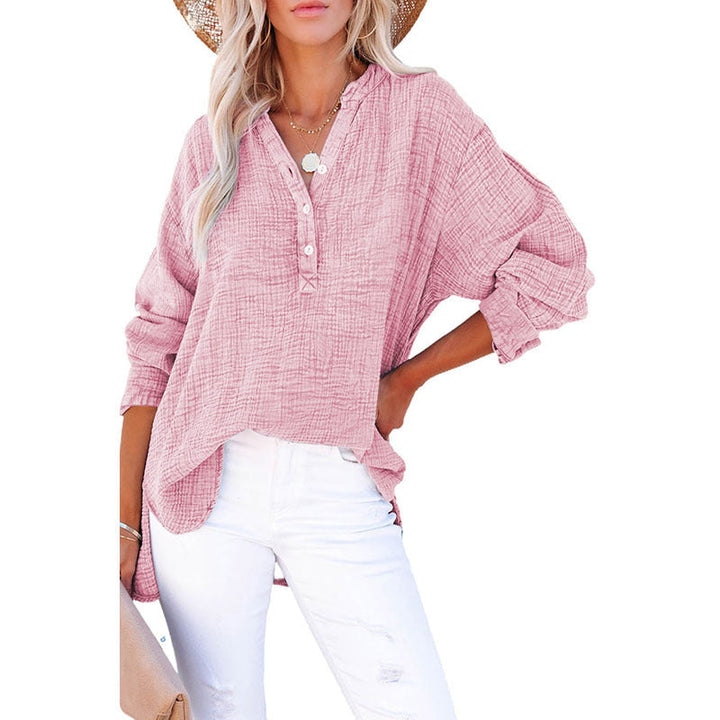 AYLA™ – Casual V-Neck Blouse